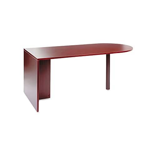 Alera Valencia Series D Top Desk, Mahogany, 71w x 35 1/2d x 29 5/8h