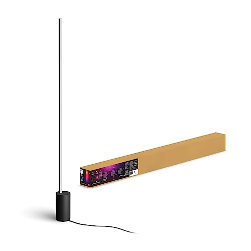 Philips Hue Gradient Signe Floor Lamp 2-Pack - Black, Alexa, Apple HomeKit, Google Assistant