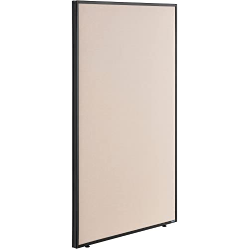 Global Industrial Office Partition Panel, 36-1/4"W x 60" H, Tan