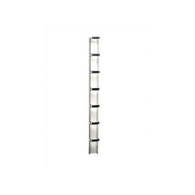 Chatsworth 11374-X03 7' Single-Sided Vertical Cabling Section - Clear