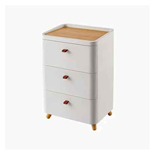 BinOxy Night Stand Drawer Storage Cabinet