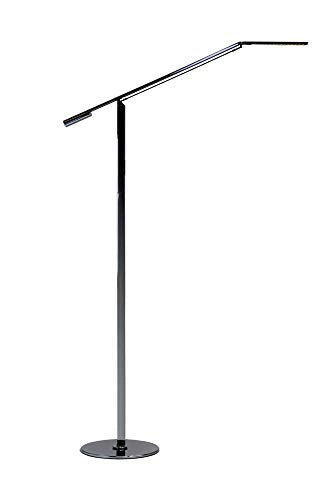Koncept ELX-A-W-CRM-FLR Equo - 56.75" 6W 1 LED Floor Lamp, Warm Light/Chrome Finish