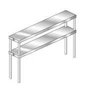 Aero Stainless Steel Double Overshelf