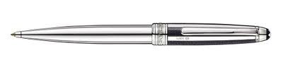 Montblanc Meisterstuck Solitaire Silver Fibre Guilloche Ballpoint Pen