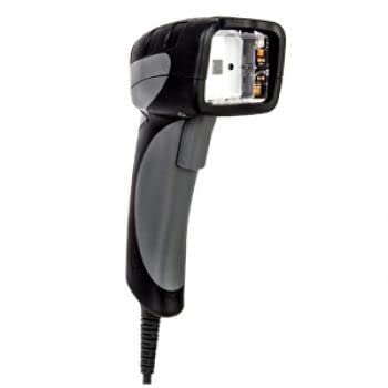 Code CR6022-C501-P2 DPM Scanner with 8' Coiled RS232 Cable and EU Power Supply, Dark Gray