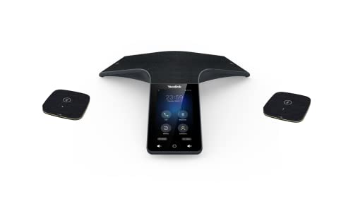 Yealink CP965 Wireless Mic Touch-Sensitive HD IP Conference Phone with CPW65 DECT Duo Expansion Mic