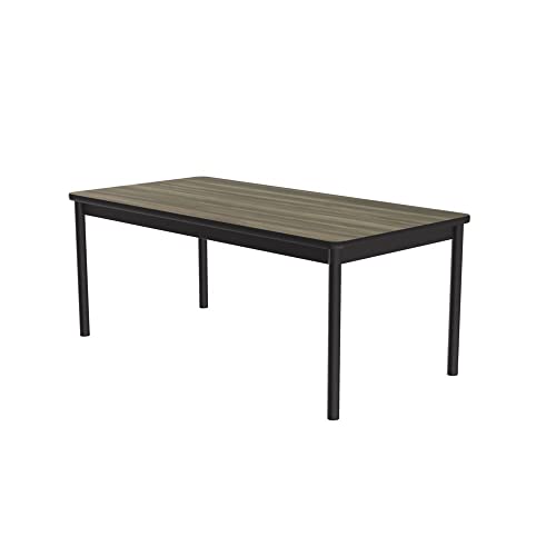 Correll Office Workstation Table, 36"x72", Colonial Hickory
