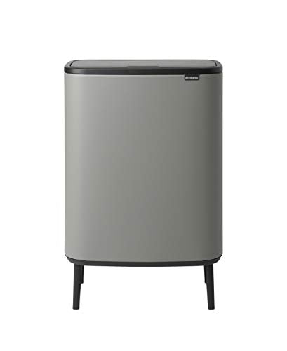 Brabantia Bo Touch Bin Hi, 60 litres, Mineral Grey