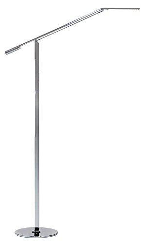 Koncept Equo Floor with Warm Light in Chrome