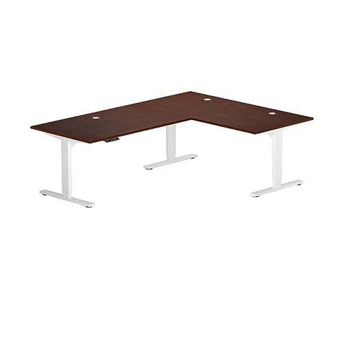 Progressive Automations L-Shape 78x60 Standing Desk - Electric Sit Stand Home Office Corner Desk