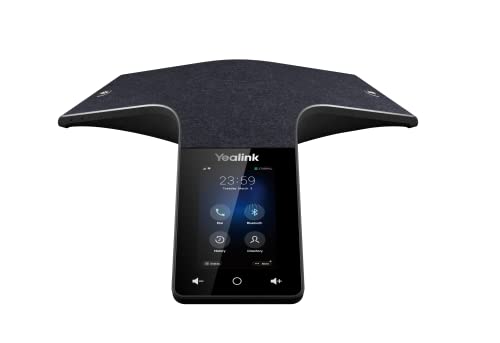 Yealink CP925 IP Conference Station - Corded/Cordless - Wi-Fi - Desktop - Black