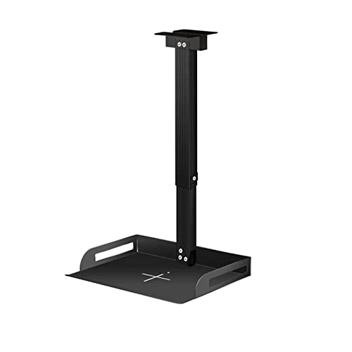 KIZQYN Universal Projector Wall Mount Bracket with Storage Tray - 91-170cm Adjustable