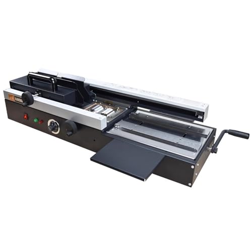 Oiakus A4 Book Binding Machine Hot Melt Glue Paper Binder 1200W - Desktop A4 Book Binding Machine