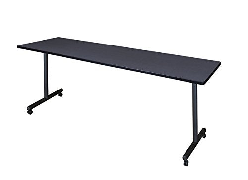 Regency Seating Kobe 84 by 24-Inch Mobile Training Table, Grey