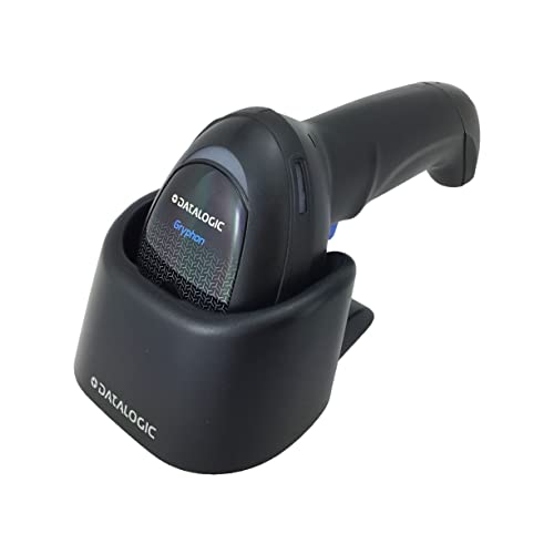 Datalogic Gryphon GD4590-HD Handheld 2D/1D Barcode Scanner with Desk/Wall Mount Holder and USB Cable