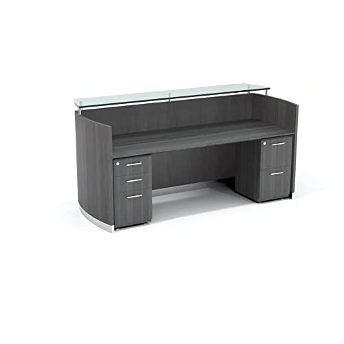 Mayline Medina Reception Station in Sea Salt Color