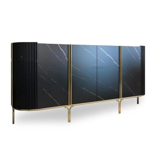 None Home Dining Sideboard Save Furniture Kitchen Cabinet Buffet Slate Sideboards - D, 160 * 85CM