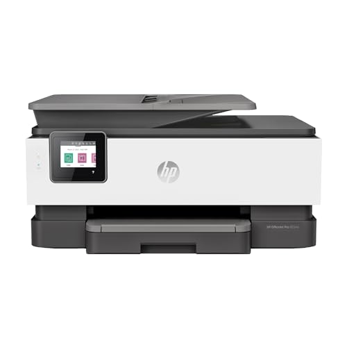 HP OfficeJet Pro 8034e Wireless Color All-in-One Printer with Instant Ink, White