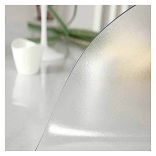 None Hard Floor Chair Mat, Transparent PVC Office Chair Mat, 66 Size (60x60cm - 180x250cm)