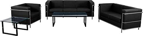 LIVING TRENDS Marvelius Rebecca Series Reception Set in Black
