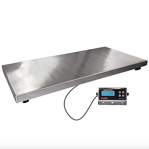 Optima Scales OP-922-E Vet Scale, 1,000lb x 0.2lb, Digital Indicator