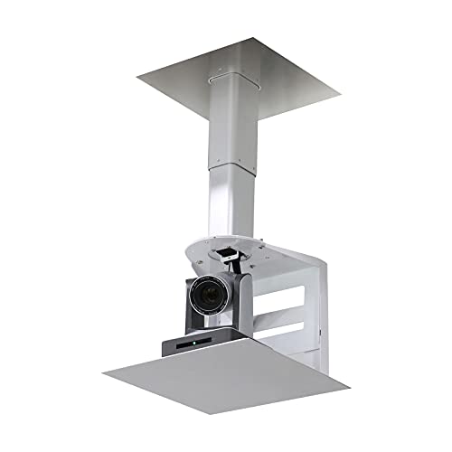 JGSTAVMS Motorized Bamboo Ceiling Mount Projector & Camera Hanger