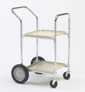Charnstrom Two Shelf Compact Office Cart (M234)
