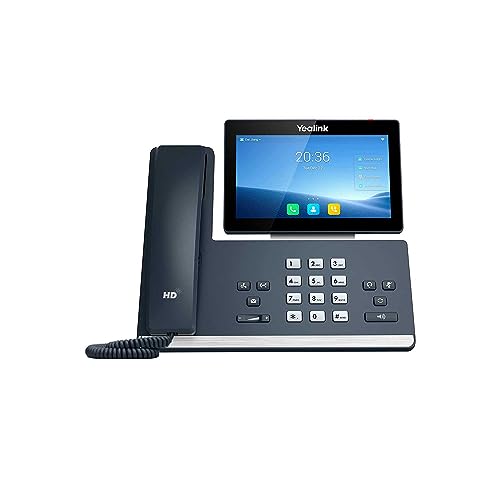 Yealink T58W 16-Line Color Touch Screen IP Phone with Dual USB Ports, Gigabit Ethernet, PoE (SIP-T58W)