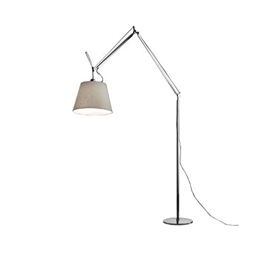 Artemide Tolomeo Mega 150W E26 Floor Lamp | Aluminum Parchment Diffuser | 17