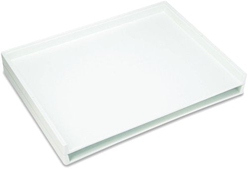Safco Giant Stack Flat File Trays, White, 45-1/4w x 34d x 3h, Pack of 2