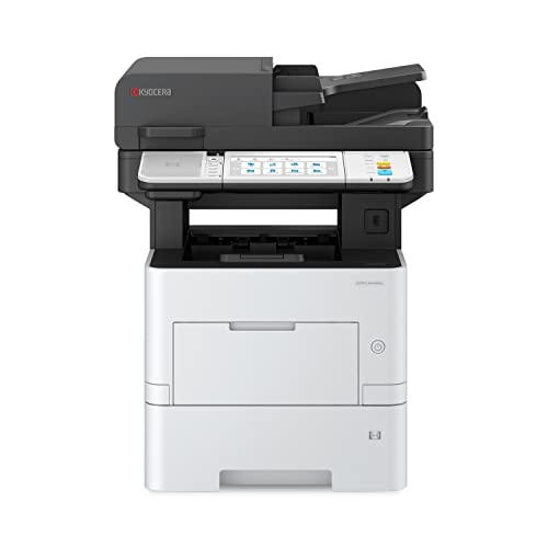 KYOCERA ECOSYS MA5500ifx Monochrome Laser Printer, 57 ppm, 1200 dpi, Gigabit Ethernet, 7" Touchscreen Panel