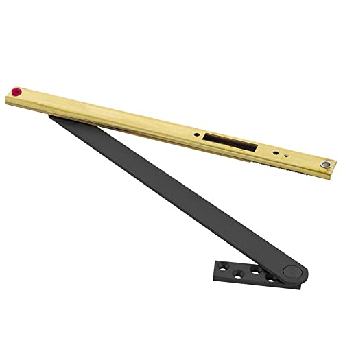 Glynn Johnson 100 Series Heavy Duty Concealed Overhead Stop - Size 4, Sprayed Black Finish