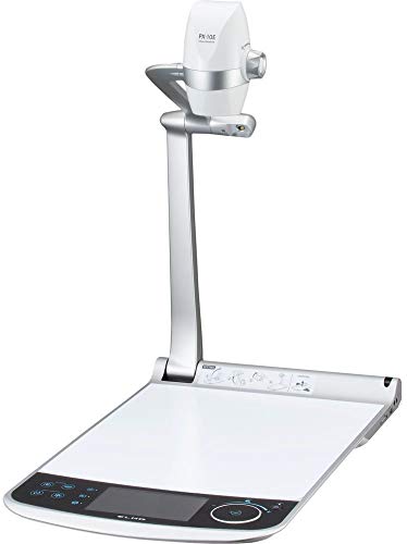 Elmo 1376 Model PX-10E Document Camera - 12MP CMOS - 5" LCD Monitor - 12x Optical Zoom (Renewed)