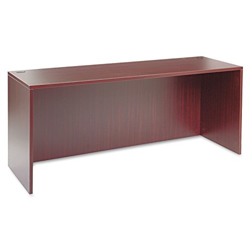 Alera Valencia Series Mahogany Credenza Shell 72" x 24" x 29-1/2