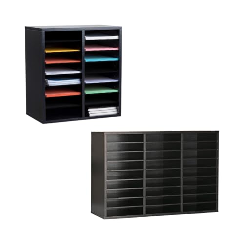 AdirOffice Classroom Mailbox & Adjustable Literature Organizer Bundle