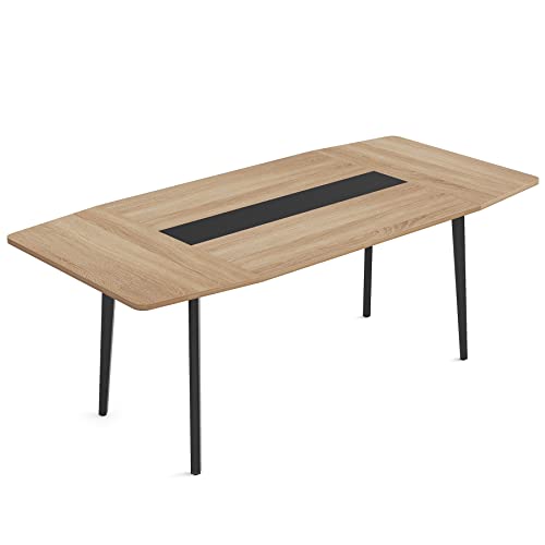 LITTLE TREE 6 FT Boat Shaped Conference Room Table