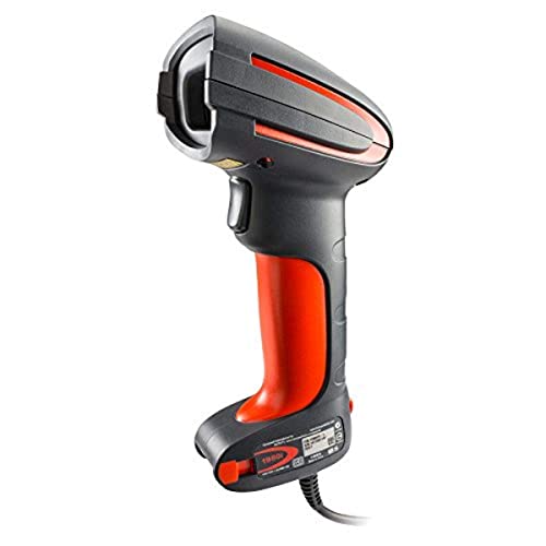 Honeywell Granit 1980i Industrial Wired Area Imaging Scanner - USB Kit, 1D/2D Barcode, FR Focus, Red/Black