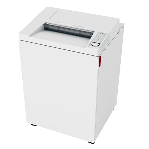 Ideal Cross Cut Office Paper Shredder, 12-14 Sheet, 44 Gal. Bin, P-5 Security Level