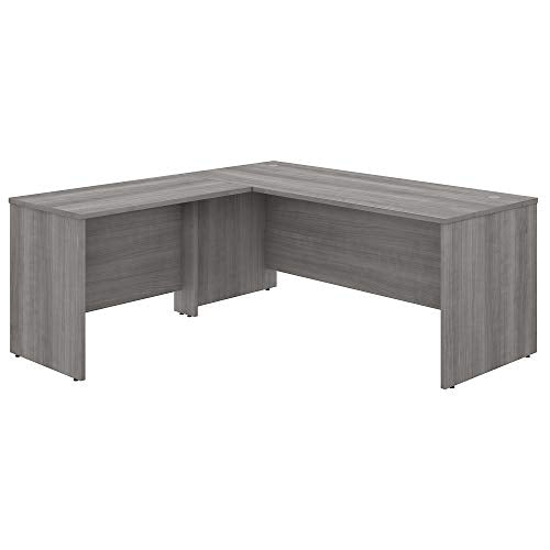 Bush Business Furniture Studio C L Shaped Desk with Return, 72W x 30D, Platinum Gray