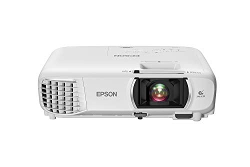 Epson Home Cinema 1080 3LCD 1080p Projector, 3400 Lumens, Built-in Speaker, Dual HDMI - White