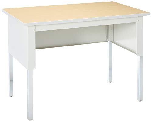 Mayline Group Mailflow Table, Pebble Gray Paint