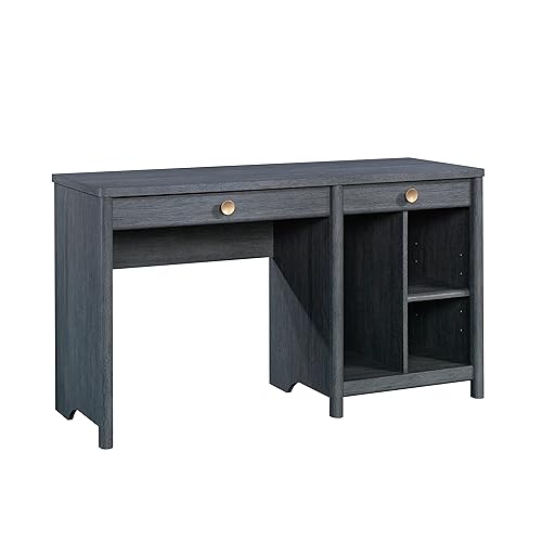 Sauder Home Office Computer Desk, Denim Oak Finish, L: 53.15" x W: 19.45" x H: 30.0