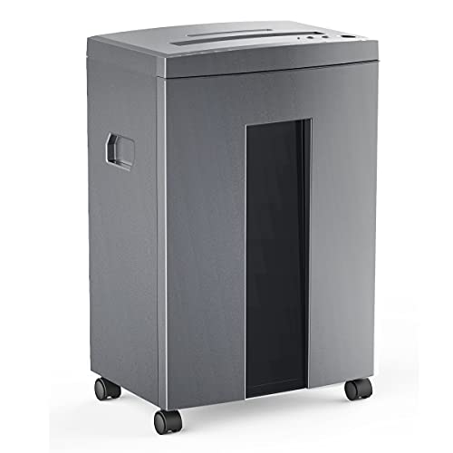 WOLVERINE High Security 10-Sheet Micro Cut Shredder SD9612 - 40 Mins Run Time, 6 Gallon Bin