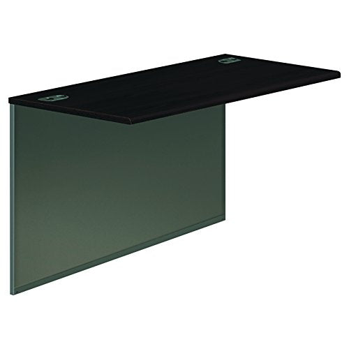 HON 38000 Series Bridge, Mahogany/Charcoal, 48"x24"x29.5