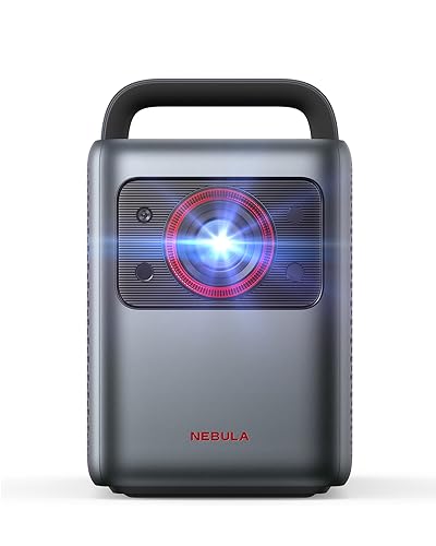 NEBULA by Anker Cosmos Laser 4K Projector (Upgraded), 2200 ANSI Lumens, Android TV 10.0, Autofocus, Auto Keystone Correction, Wi-Fi & Bluetooth