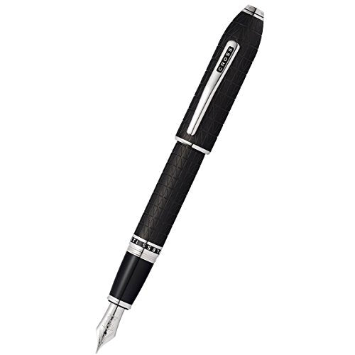 Cross Peerless 125 Special-Edition Tokyo Satin Black Fountain Pen AT07068MY
