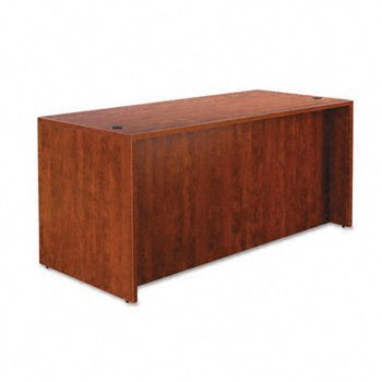 Alera Valencia Series Desk Shell 66x30, Mahogany (Pack of 2)
