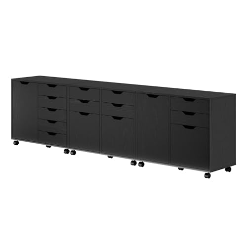 Winsome Halifax Storage Cabinet, Black