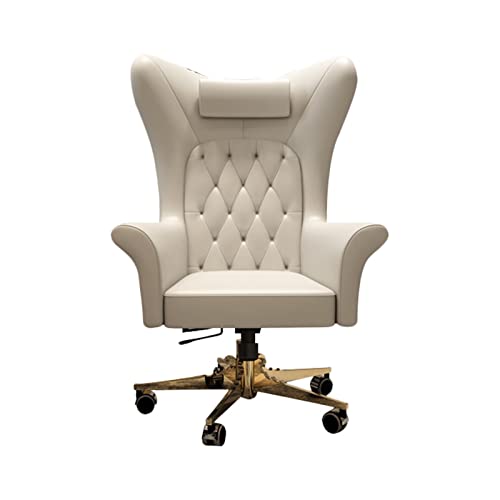 JTKDL Luxury Office Chair, Adjustable Ergonomic Boss Chair