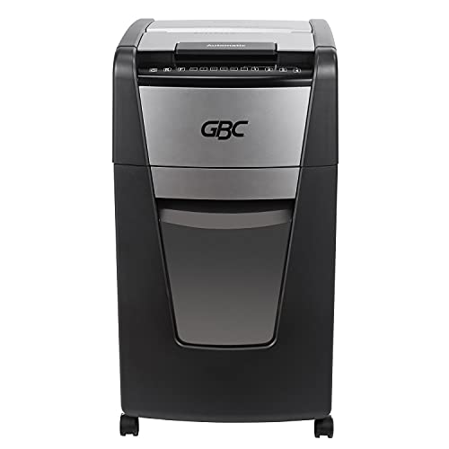 GBC Auto Feed+ Paper Shredder 300X, Super Cross-Cut, 300 Sheet Capacity